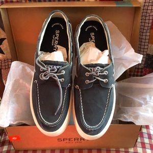 Sperry Top-Sider, Cutter 2-eye (laced) 12M US, NEW